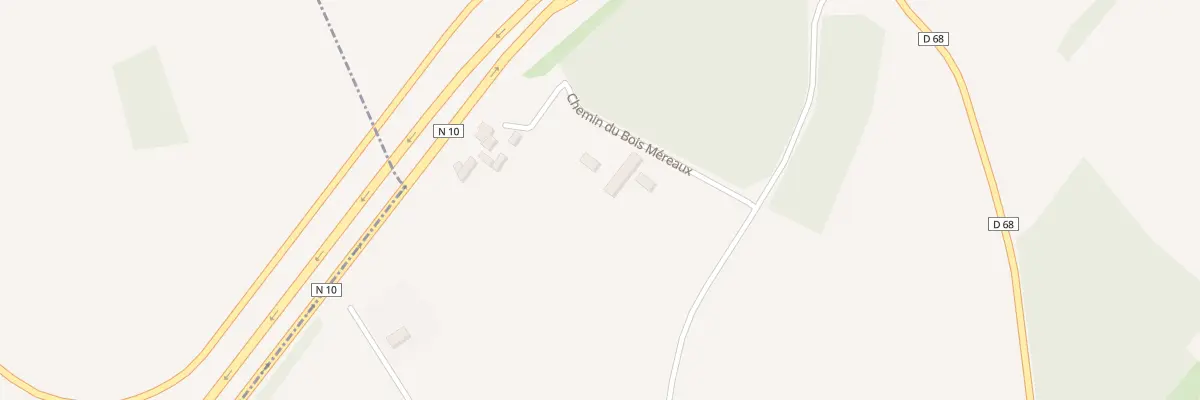 Plan du 1 Che du Bois Méreaux à Vignolles