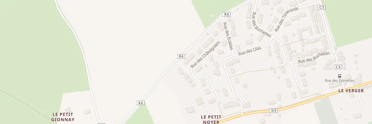 Plan du 21 Rue des Chataigniers à Saint-Rémy-de-Sillé