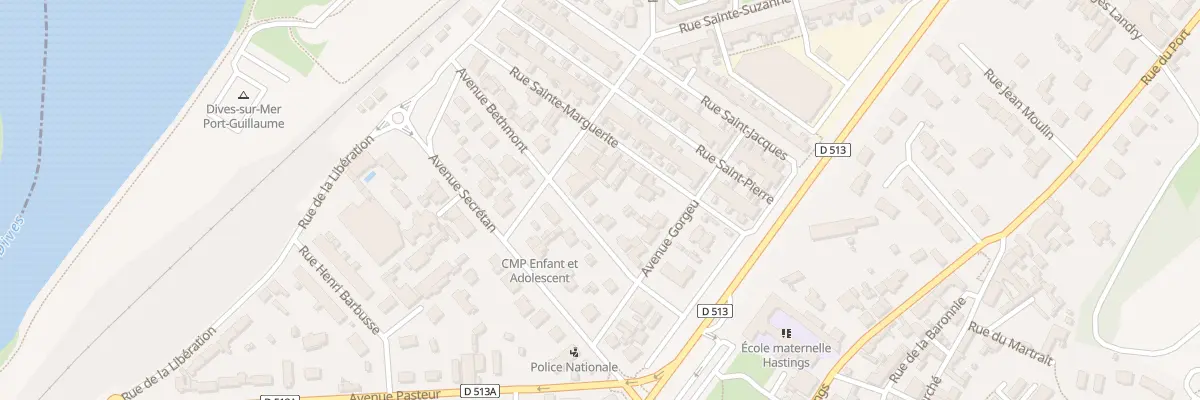 Plan du 11 Av Bethmont à Dives-sur-Mer