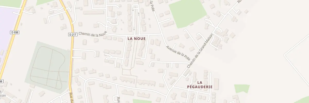 Plan du 3 Imp des Lauriers à Baugé-en-Anjou