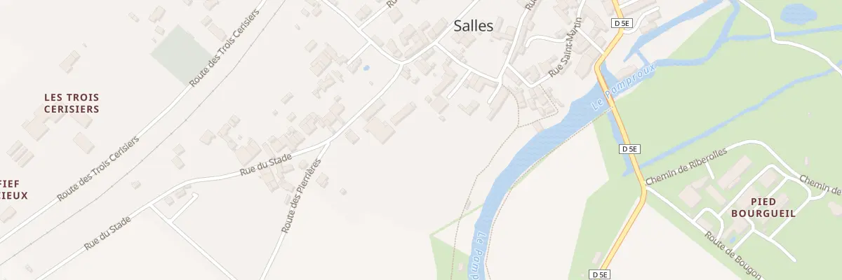 Plan du 29 Rue Montausier à Salles