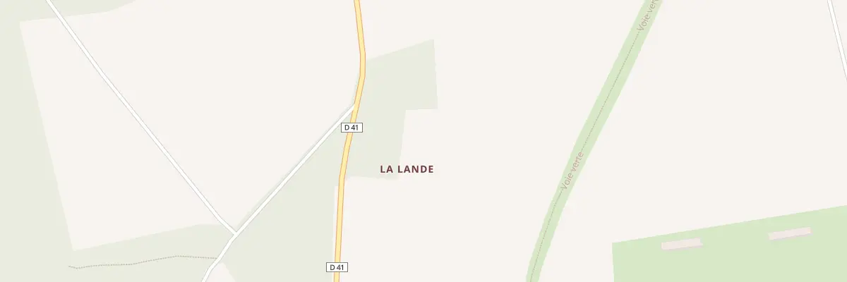 Plan du 5413 La Lande à Villaines-sous-Malicorne