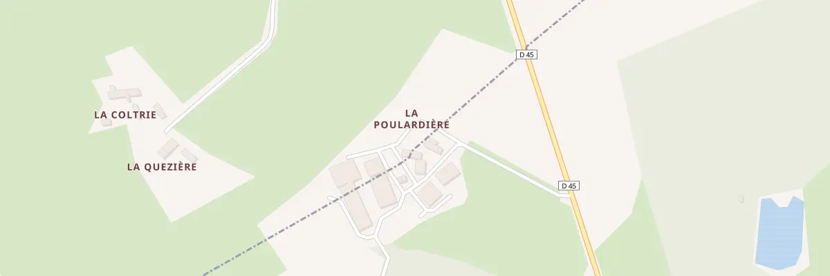 Plan du 5208 La Poulardière à Rouez