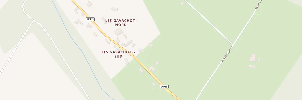Plan du 1 Les Gavachots-Nord à Savignac