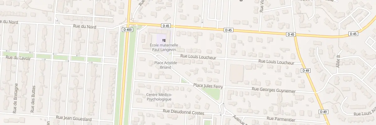 Plan du 23B Rue Louis Loucheur à Dives-sur-Mer
