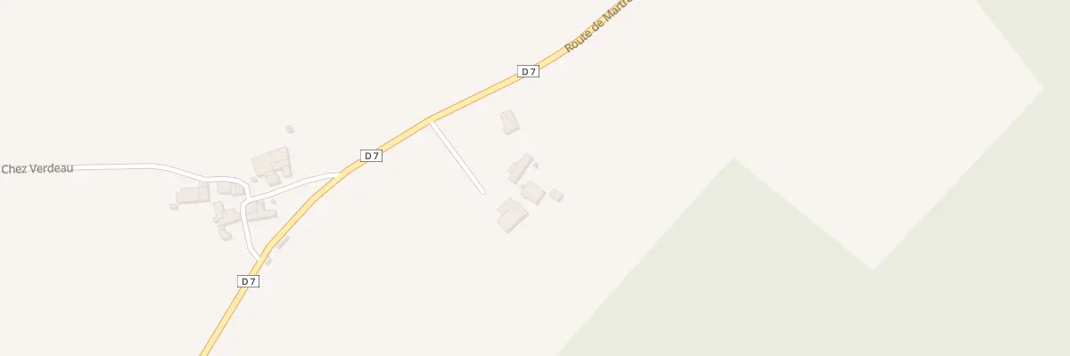 Plan du 1 Che de Manivat à Saint-Vallier