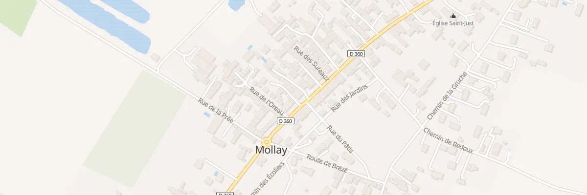 Plan du 42 Rue du Bellay à Saint-Just-sur-Dive