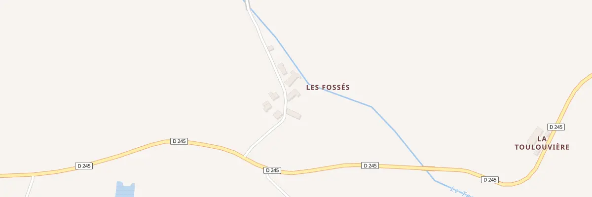 Plan du 5116 Le Moulin des Fosses à Champfrémont