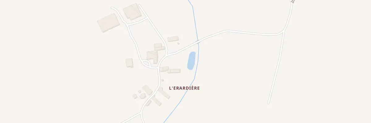 Plan du 3 L’Erardière à Champfrémont
