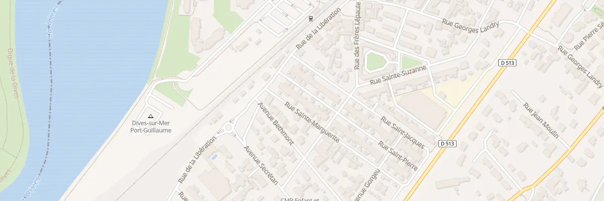 Plan du 16 Rue Saint-Pierre à Dives-sur-Mer