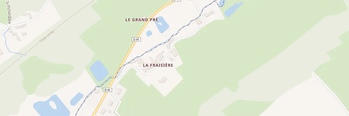 Plan du 230 Che du Moulin de Tessé à La Flèche