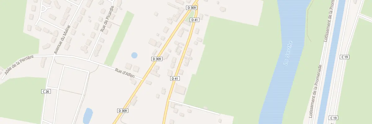 Plan du 11 Rue du Onze Novembre à Noyen-sur-Sarthe