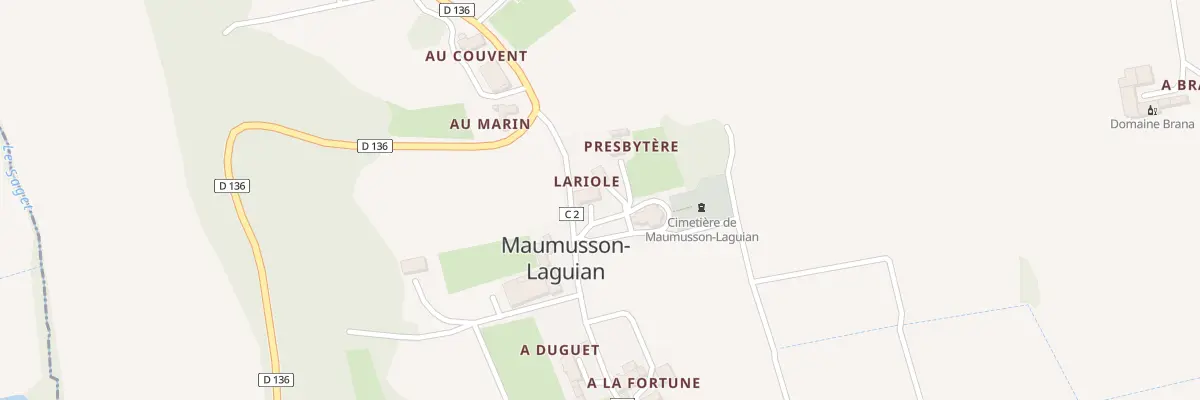 Plan du 5024 A Lariole à Maumusson-Laguian