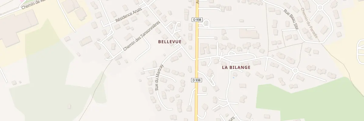 Plan du 2 Rue du Martray à Baugé-en-Anjou