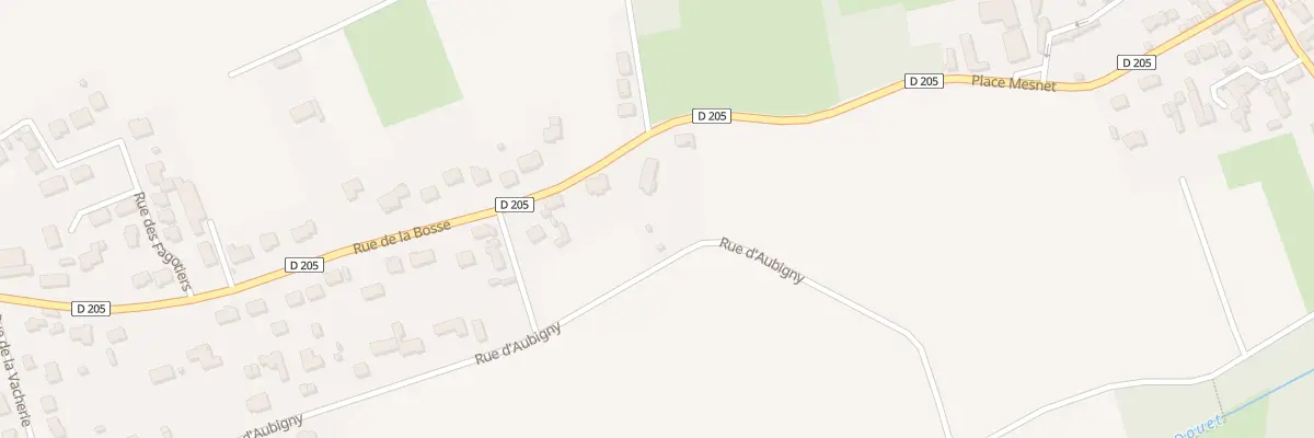 Plan du 36 Rue de la Bosse à Distré