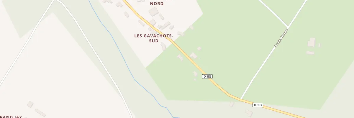 Plan du 4 Les Gravachots Sud à Savignac