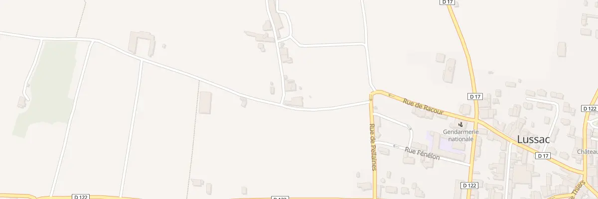 Plan du 399 Guimberteau à Lussac
