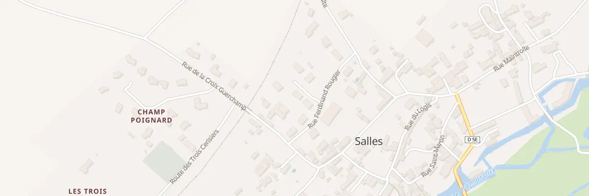 Plan du 3 Rue des Soleils Salladins à Salles
