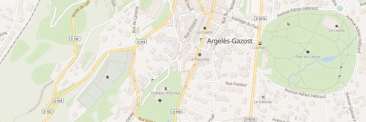 Plan du 5 Rue de Roquette Buisson à Argelès-Gazost