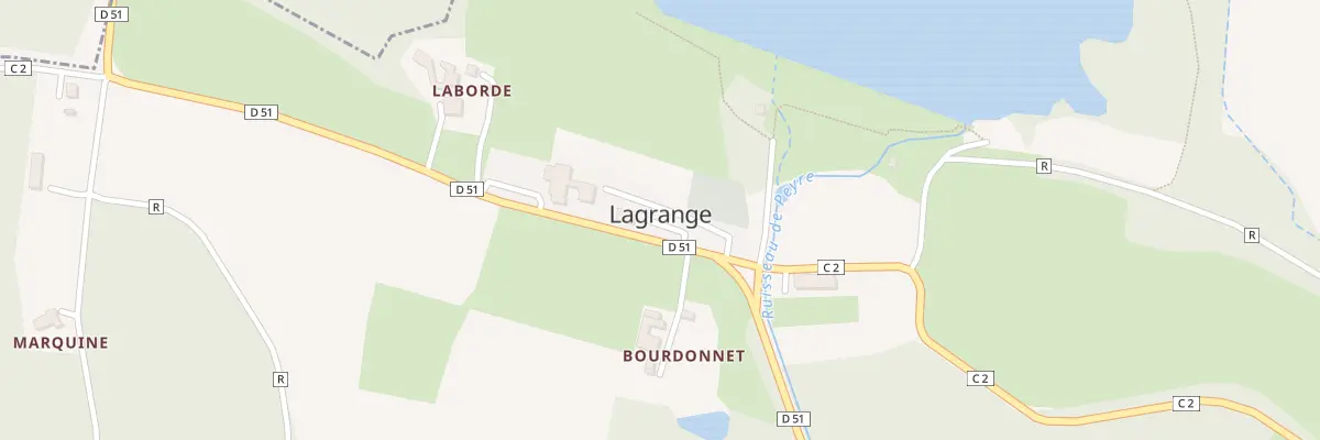 Plan du 1300 Rte de Creon d’Armagnac à Mont-de-Marsan