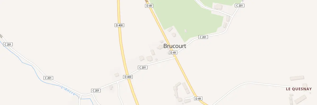 Plan du 5007 Lieu des Pts Maresquets à Brucourt