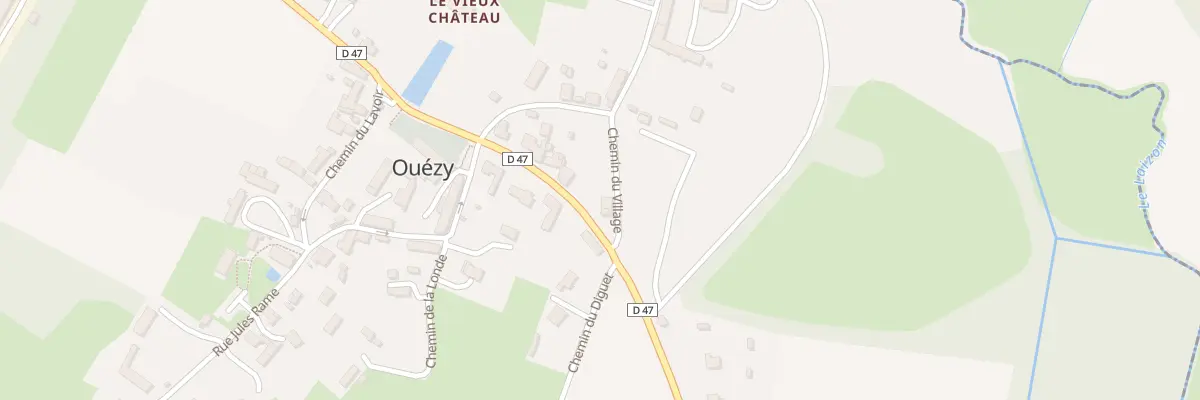 Plan du 20 Rue Auguste Lemonnier à Ouézy