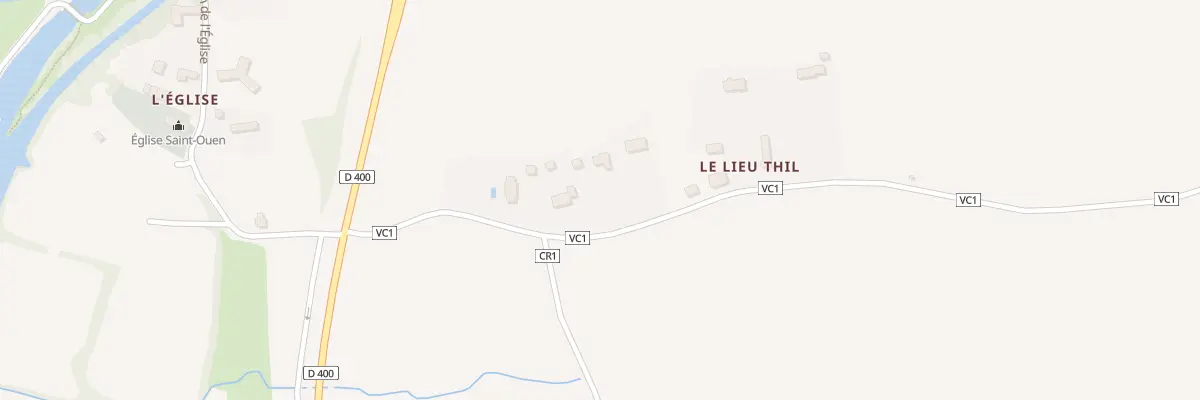 Plan du 512 Che du Lieu Thil à Périers-en-Auge