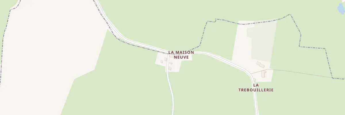 Plan du 2 La Maison Neuve à Tassillé