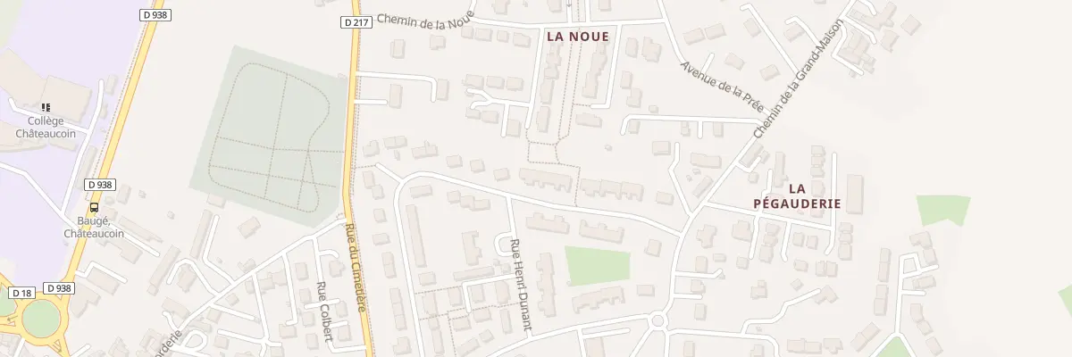 Plan du 40 Rue de Milngavie à Baugé-en-Anjou