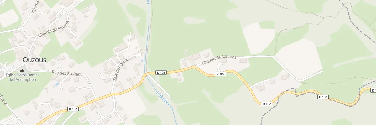 Plan du 8 Rte de Salles à Ouzous