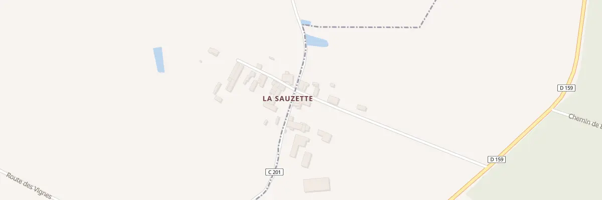Plan du 5 La Sauzette à Boscamnant
