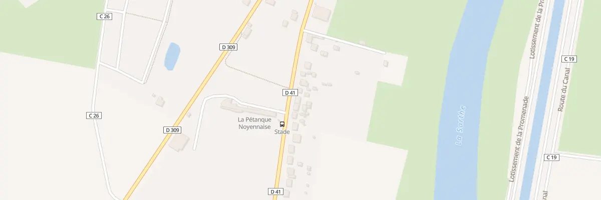 Plan du 31 Rue du Onze Novembre à Noyen-sur-Sarthe