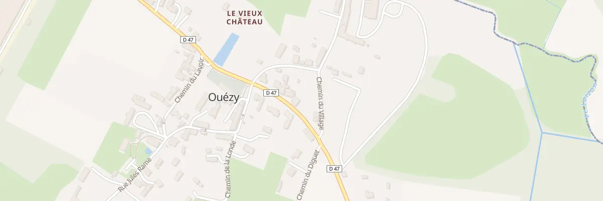 Plan du 18 Rue Auguste Lemonnier à Ouézy