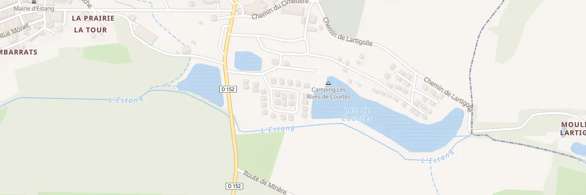 Plan du 5515 Courtes à Estang