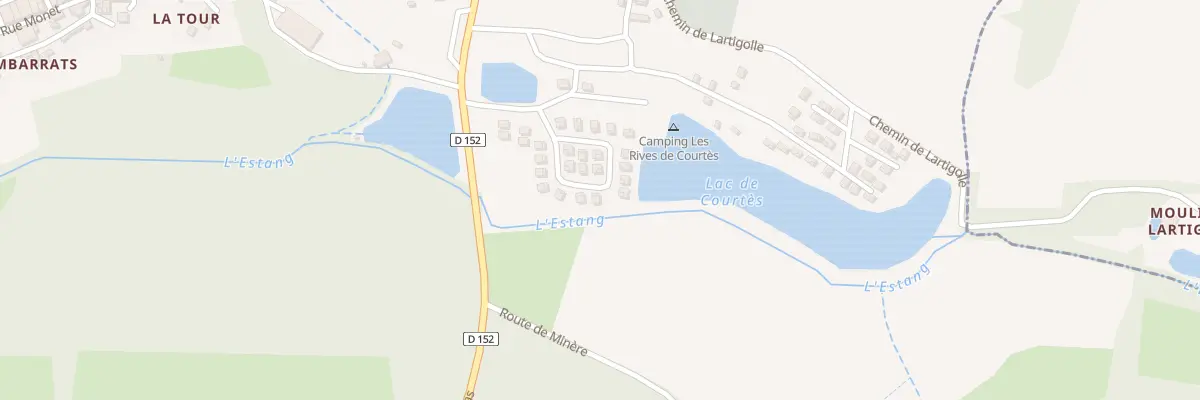 Plan du 5462 Courtes à Estang