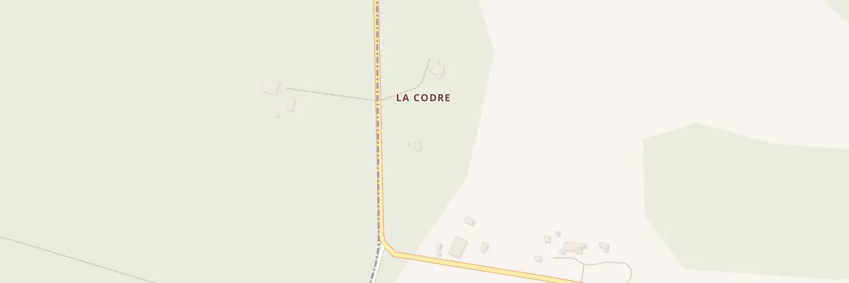 Plan du 22 La Codre à Marions