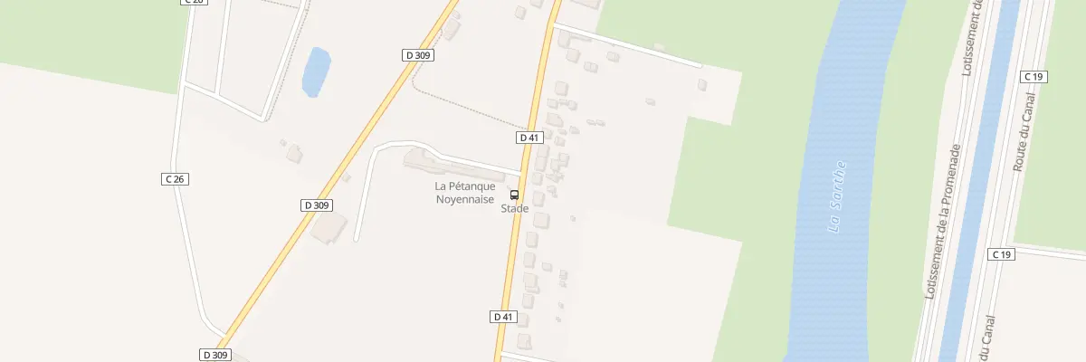 Plan du 35 Rue du Onze Novembre à Noyen-sur-Sarthe