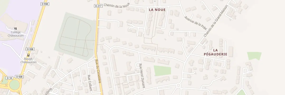 Plan du 38 Rue de Milngavie à Baugé-en-Anjou
