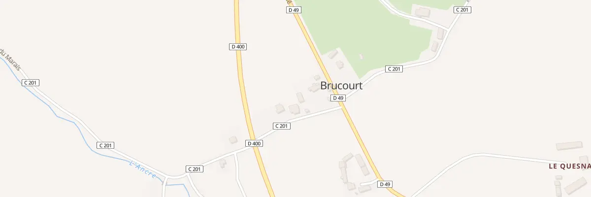 Plan du 5061 Lieu des Pts Maresquets à Brucourt