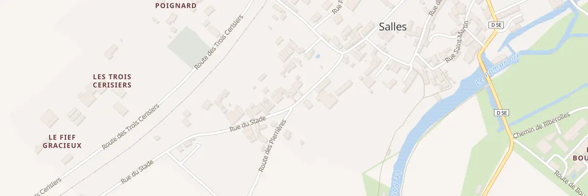 Plan du 48 Rue Montausier à Salles
