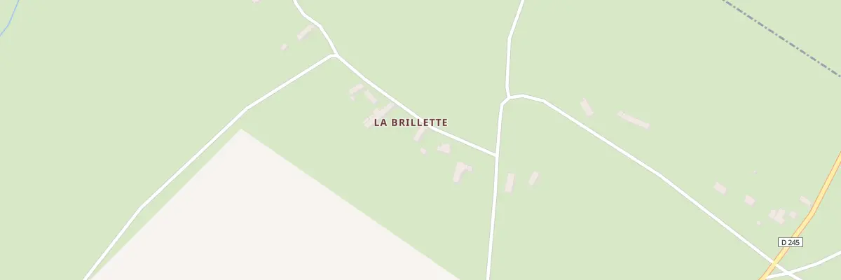 Plan du 5 La Brilette à Nécy