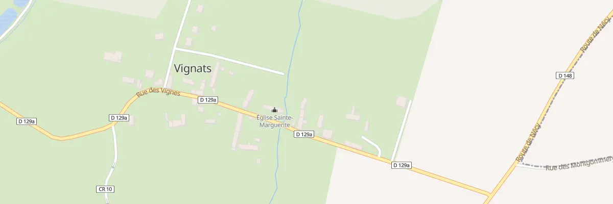 Plan du 5065 Les Terres de l’Abbaye à Vignats