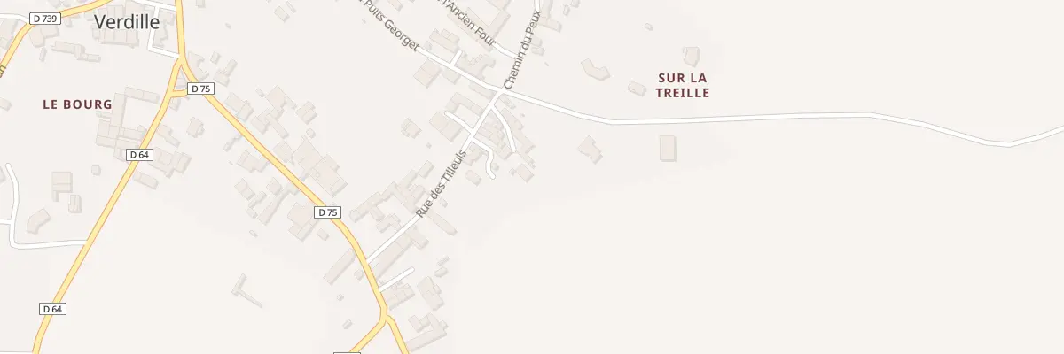 Plan du 5061 Les Ouches du Bourg à Verdille
