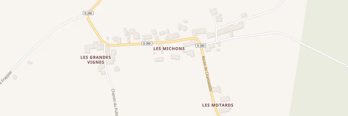 Plan du 5054A Les Michons à Saint-Martin-de-Coux