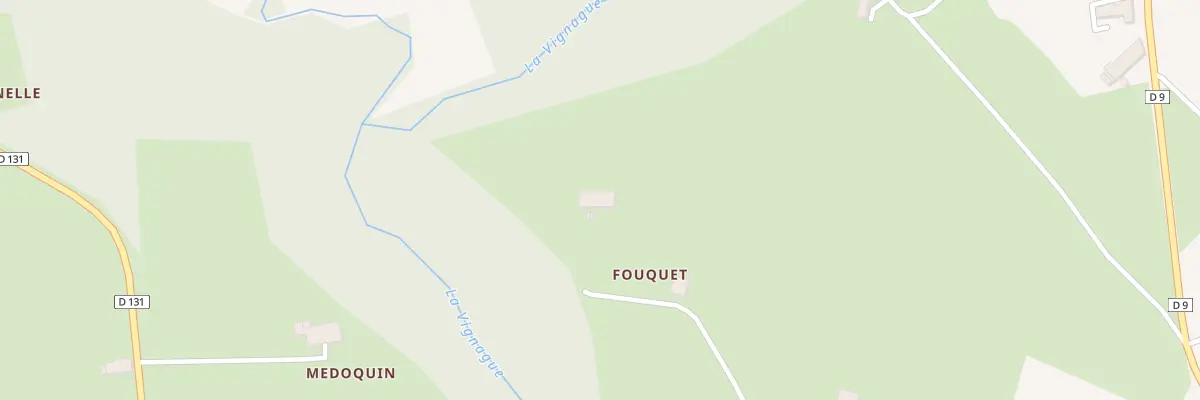 Plan du 1 Fouquet à Saint-Félix-de-Foncaude