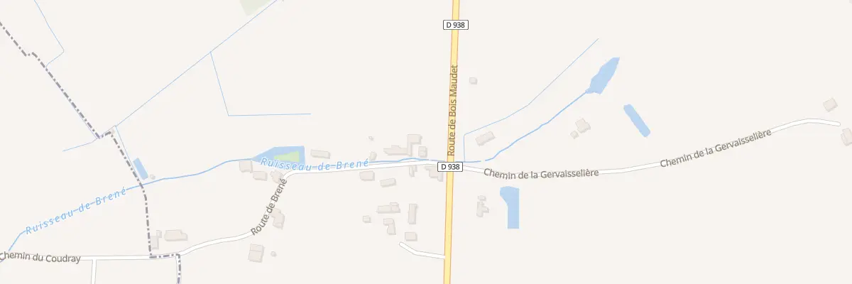 Plan du 28 Rte de Brené à Baugé-en-Anjou