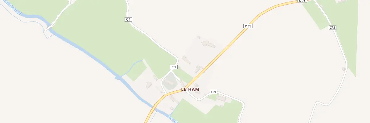 Plan du 106 Che de l’Acculas à Hotot-en-Auge