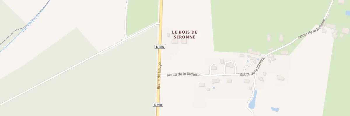 Plan du 932 Rte de Baugé à Longué-Jumelles