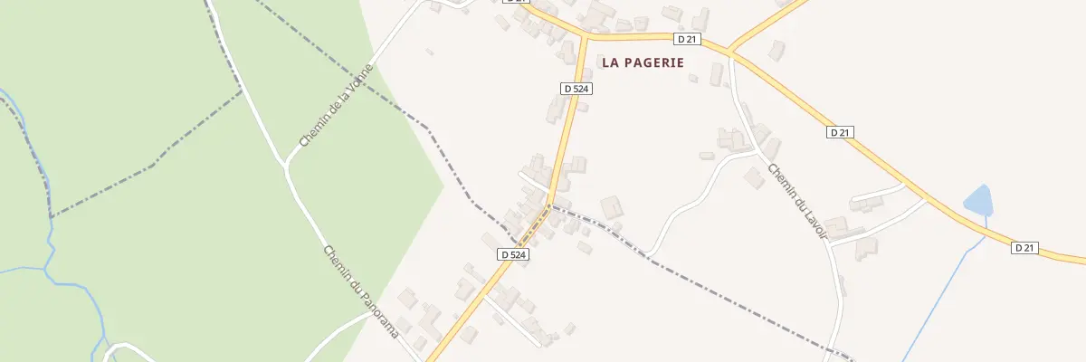 Plan du 2 Imp des Jardins à Vasles