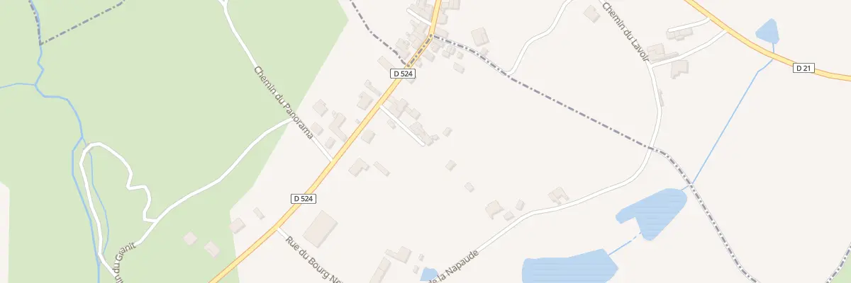 Plan du 7 Imp de la Napaude aux Châteliers